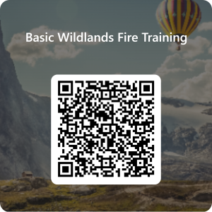 QRCode for Basic Wildlands Fire Training