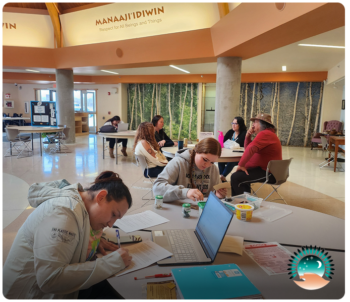 Students at WETCC campus
