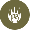 Bravery value icon