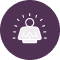 Humility value icon