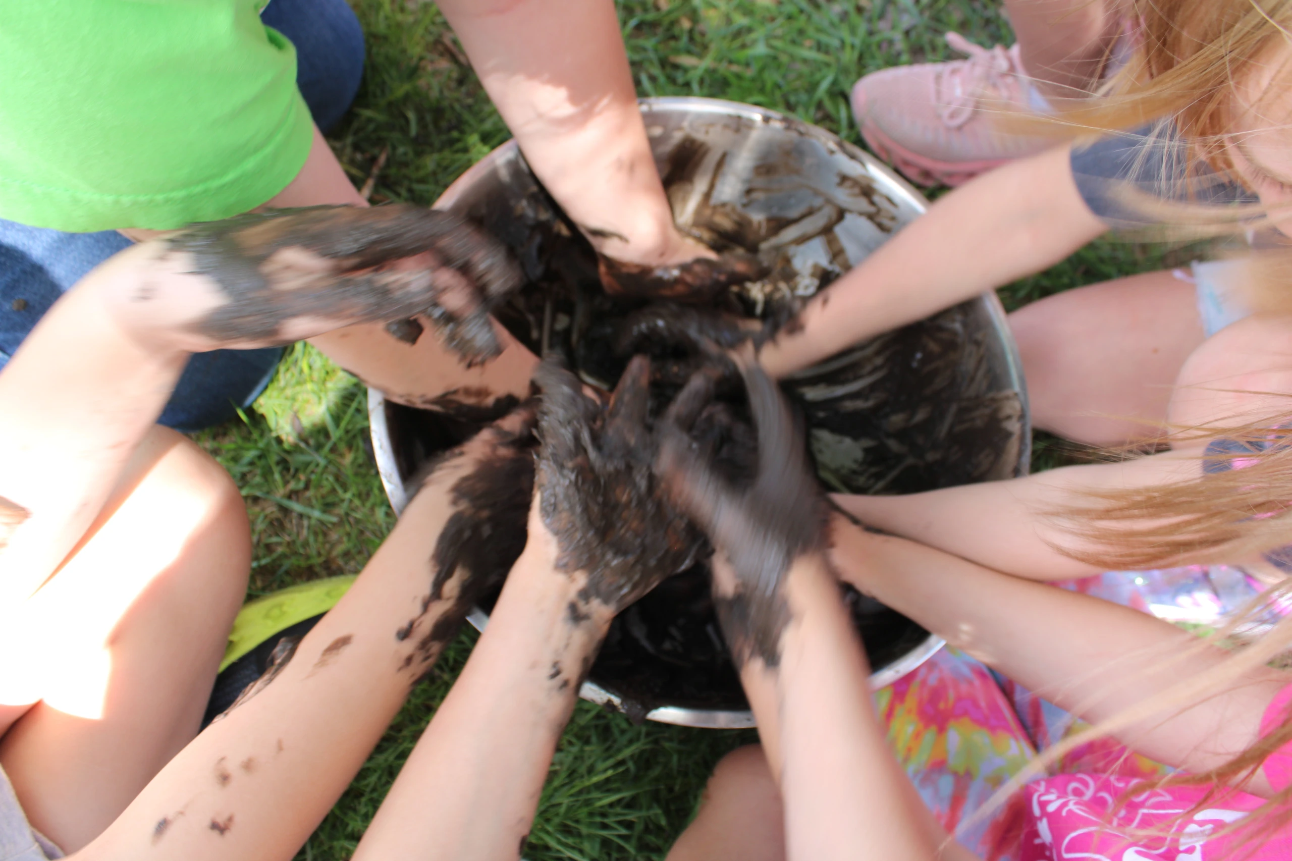 Hands together activity
