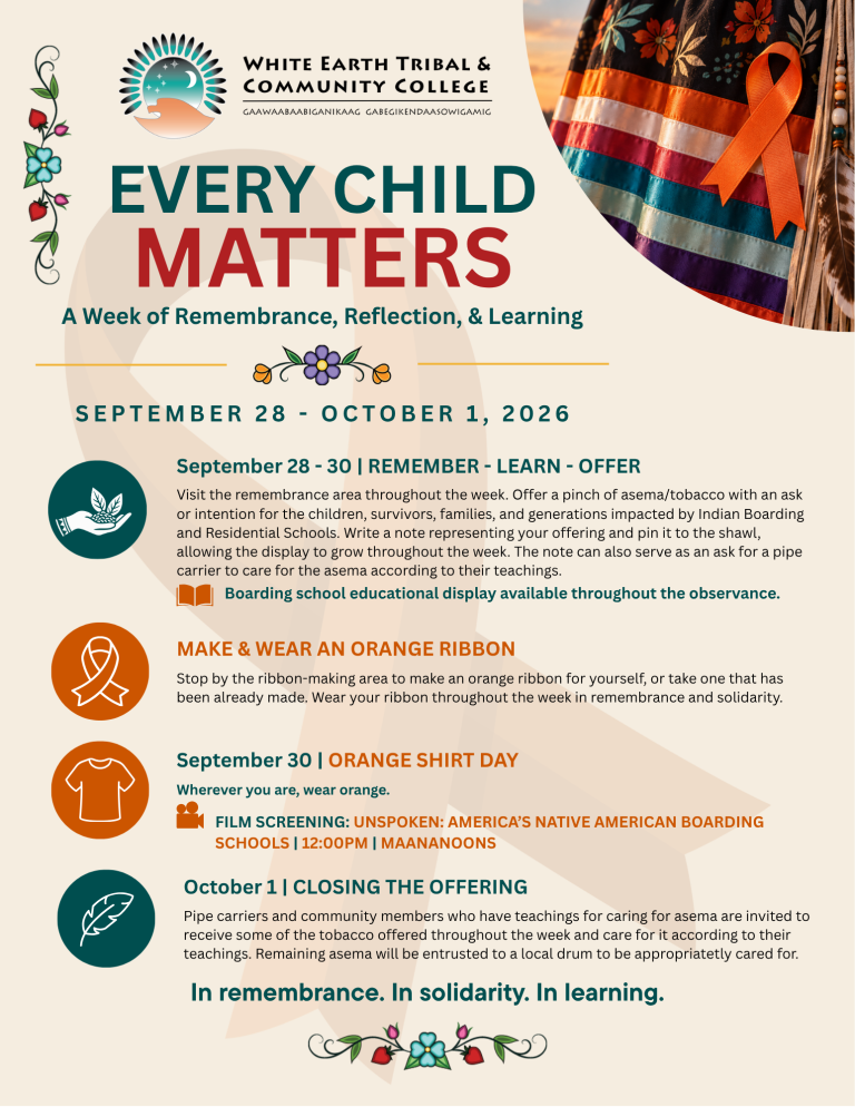 Every Child Matters: A Week of Remembrance, Reflection, & Learning